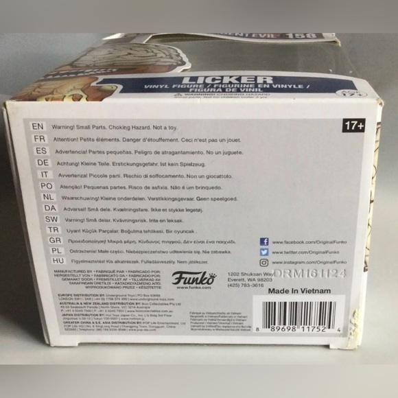 Resident Evil The Licker Pop Vinyl Figure
158 - Picture 7 of 9